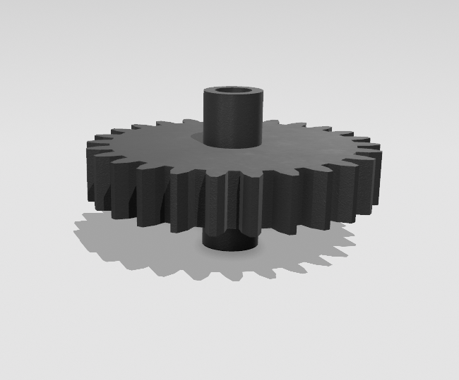modélisation 3d engrenage roue dentée